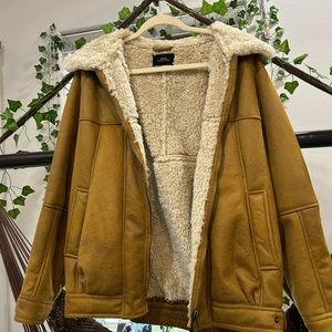 UO Ashley Faux Shearling Jacket